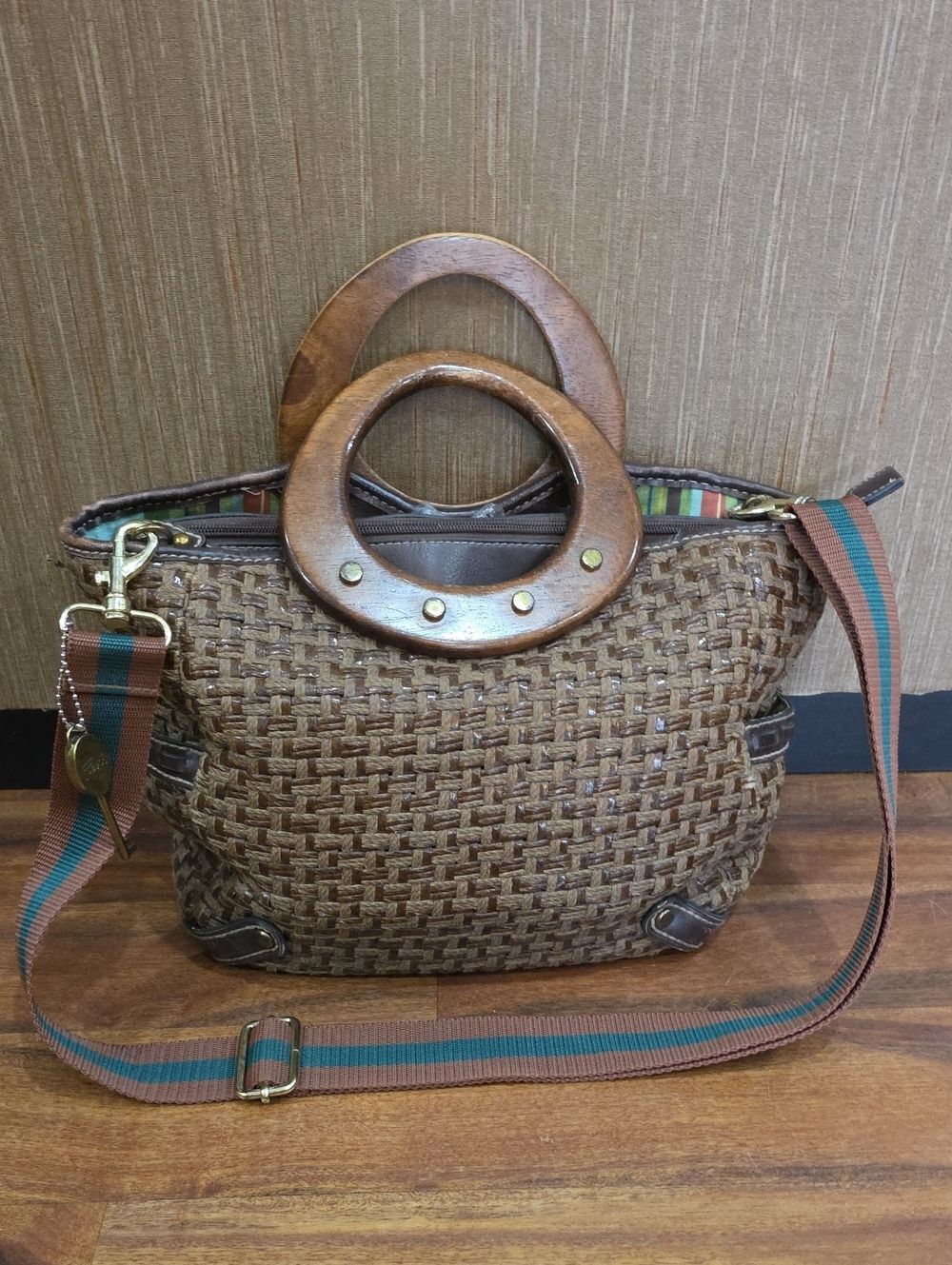 Fossil Brown Vintage Boho Bag